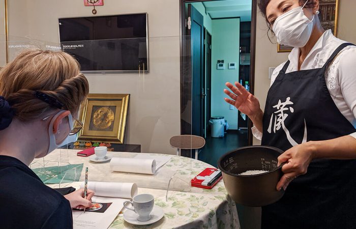 Explaining rice cooking