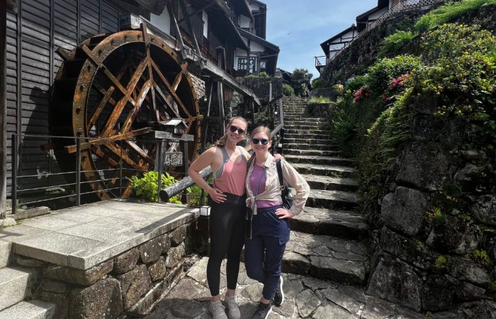 Our guests on the Magome to Tsumago Hiking Tour from Nagoya